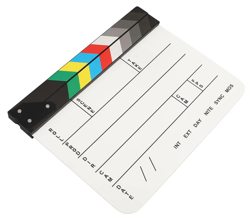 Clap de Cinéma Pro pour synchronisation audio parfaite et montage facile