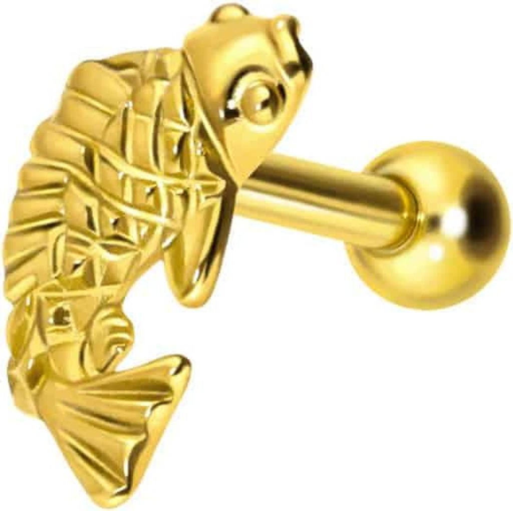 Ohrpiercing Titan Ohrpiercing KOI KARPFEN