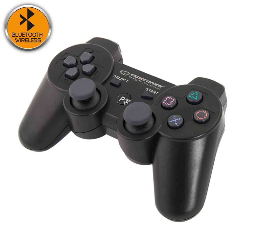 Esperanza EGG109K Manette de jeu noire Bluetooth Joystick Image du produit 