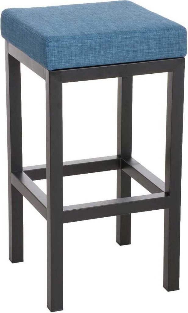 Barhocker Taylor B80 Stoff blau