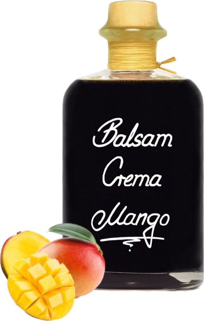 Balsamico Creme Mango 0,7L 3% Säure mit original Crema di Aceto Balsamico di Modena IGP