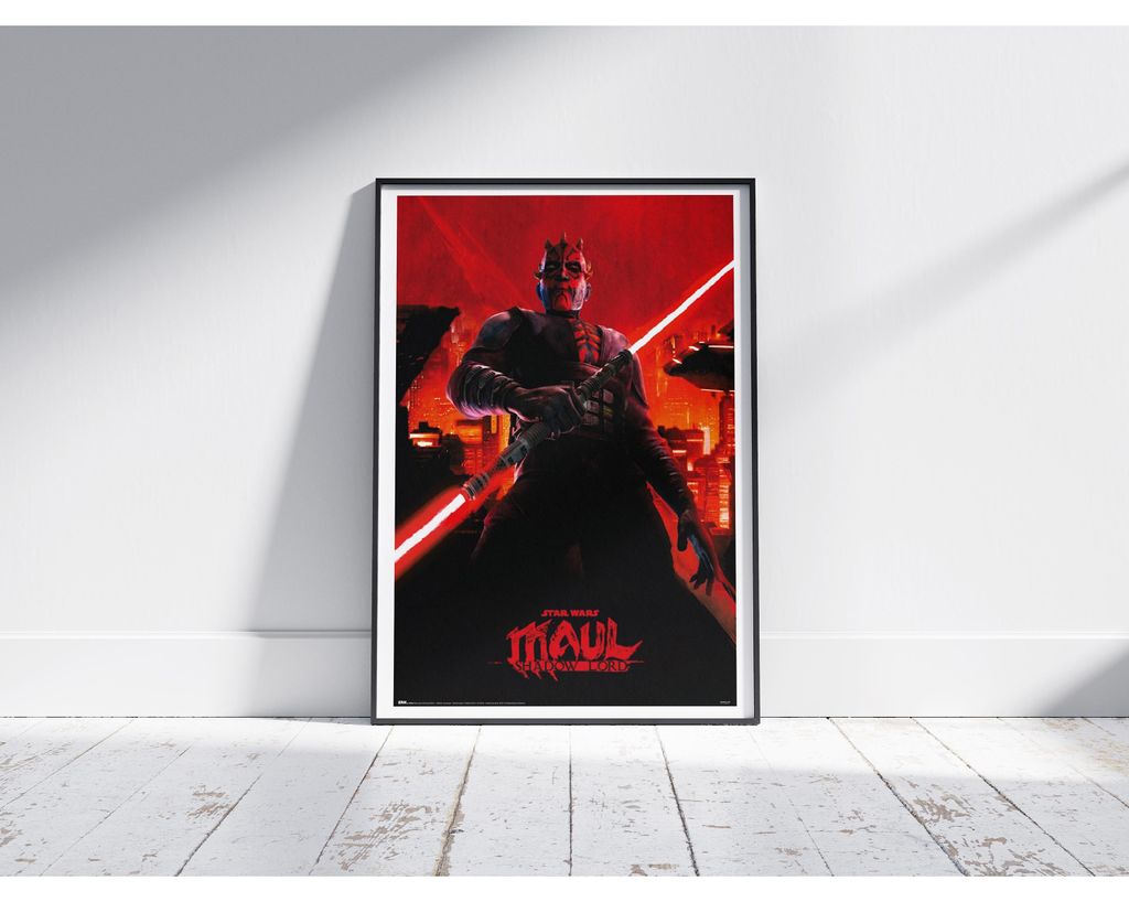 Star Wars Poster Darth Maul Shadow Lord 61 x 91,5 cm Produktbild 