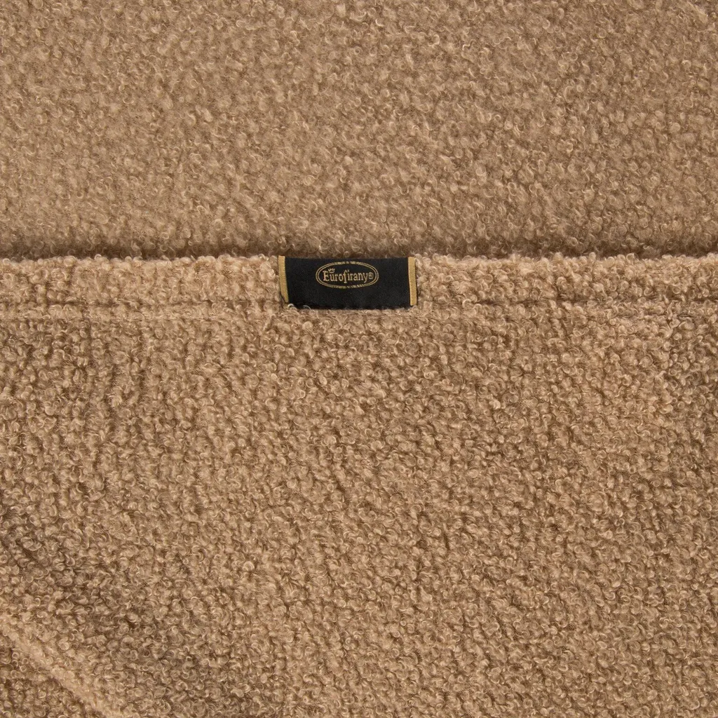 Couverture BUKLA Beige 200x220 cm Texture Mouton Douceur Exceptionnelle - 8