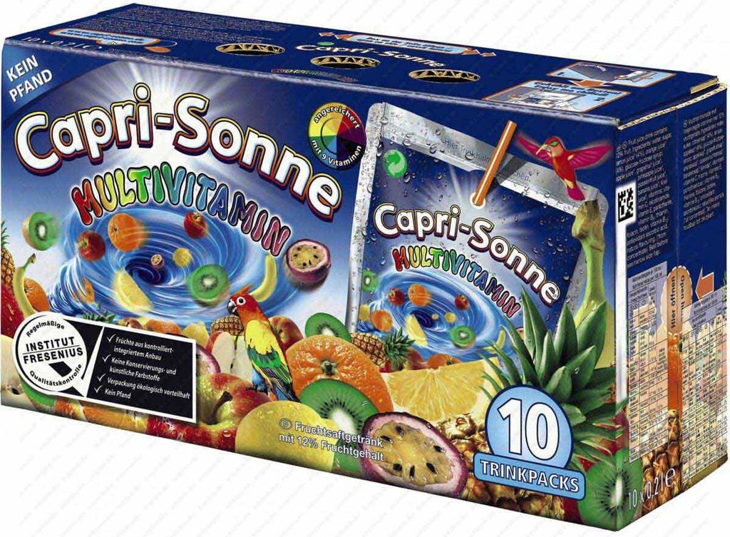 Capri-Sonne Multivitamin 10 x 0,2L Image du produit 