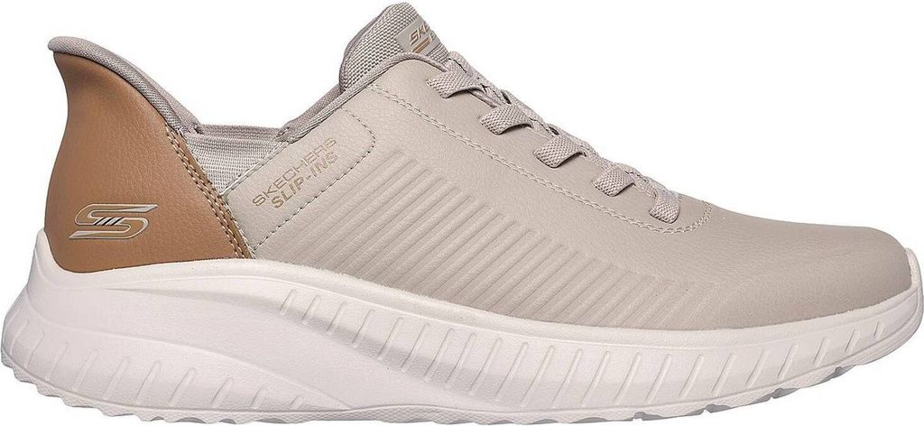 Skechers Bobs Squad Chaos Heel Preferred Taupe Größe EU 45