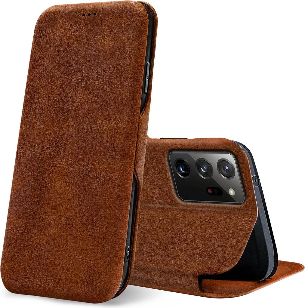 Shell Flip Case für Samsung Galaxy Note 20 Ultra Hülle Book Cover Handy Tasche mit Kartenfach Premium Schutzhülle
