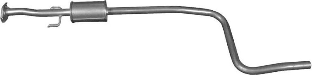 IZAWIT 22.028 Mittelschalldämpfer Schalldämpfer für DAEWOO Matiz Schrägheck (M100, M150)