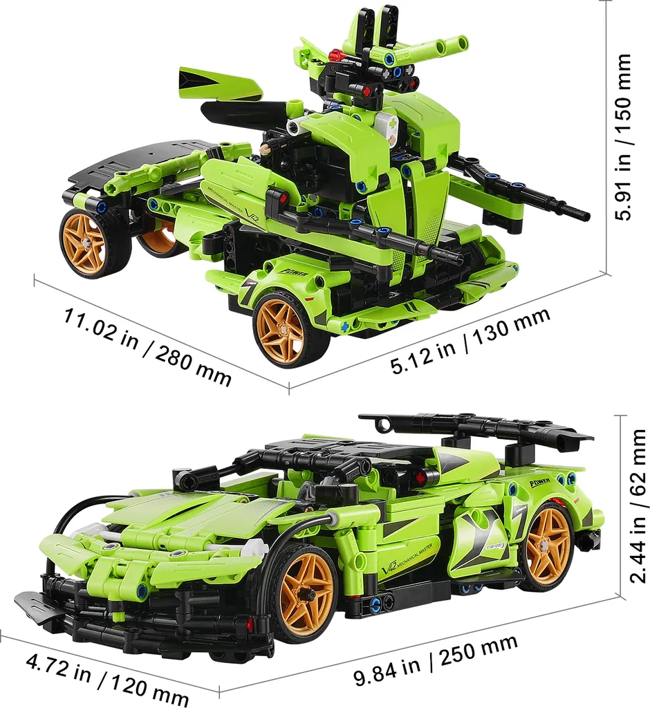 Kit Robotique RC 2 en 1 programmable pour Apprentissage des Sciences - 8