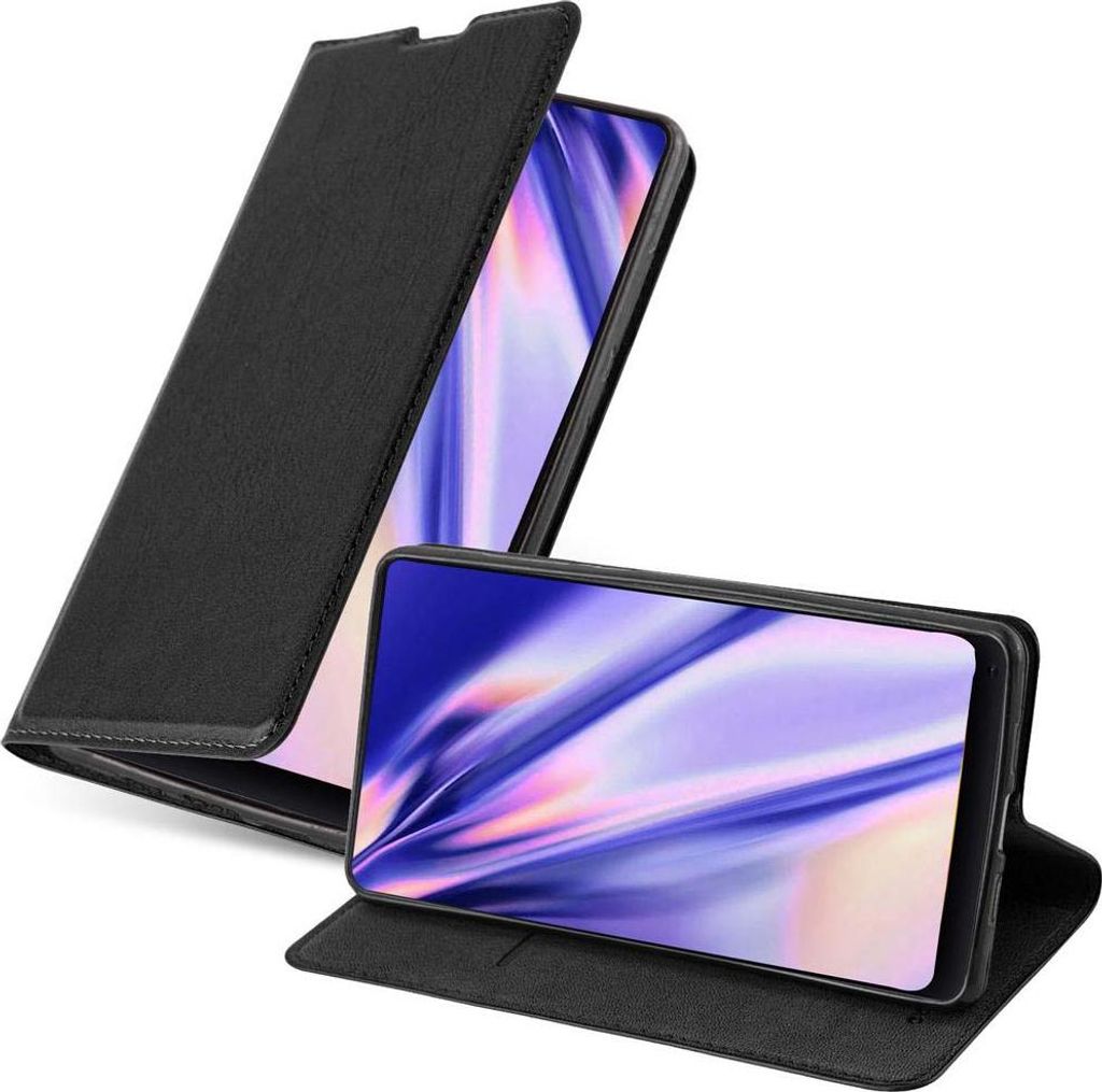 Cadorabo Hülle für Xiaomi Mi MIX 2 Schutz Hülle in Schwarz Handyhülle Etui Case Cover Magnetverschluss