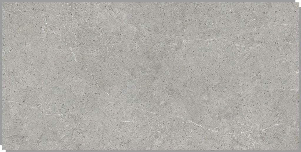IZODEKOR – SPC Wandpaneel Grau 60x120 cm – Stein Grau