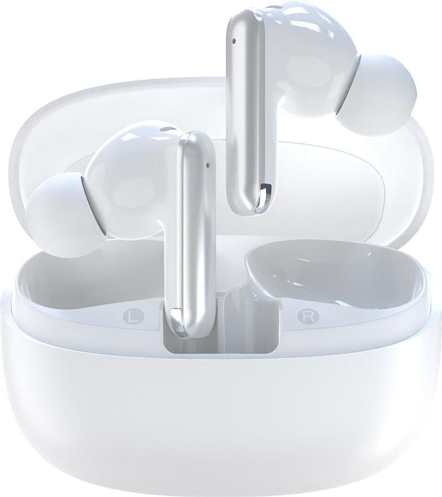 Dudao U21 TWS ANC ENC Bluetooth-Kopfhörer, kabellos, Weiß
