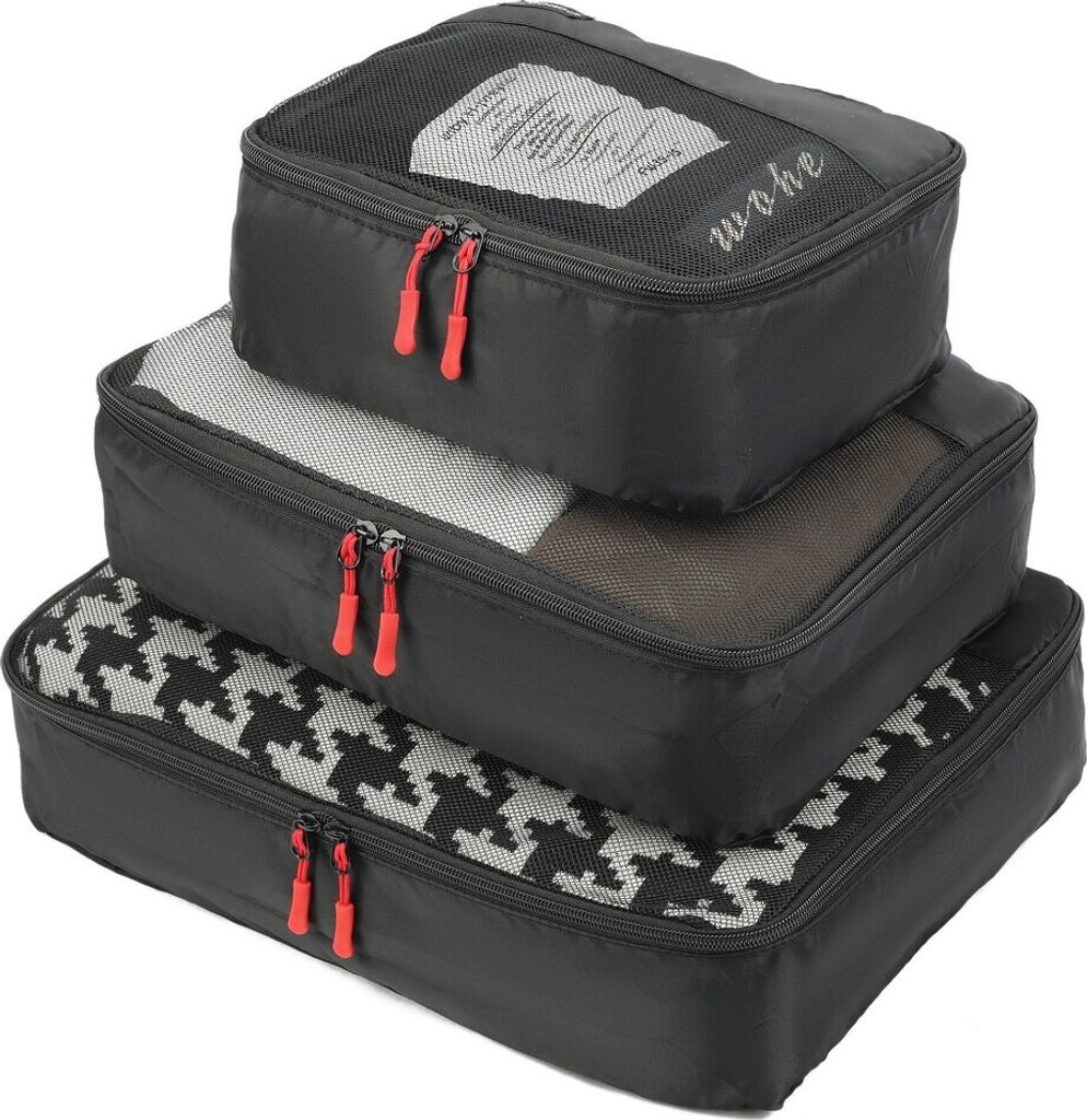 4-teiliges Organizer-Set für Gepäck