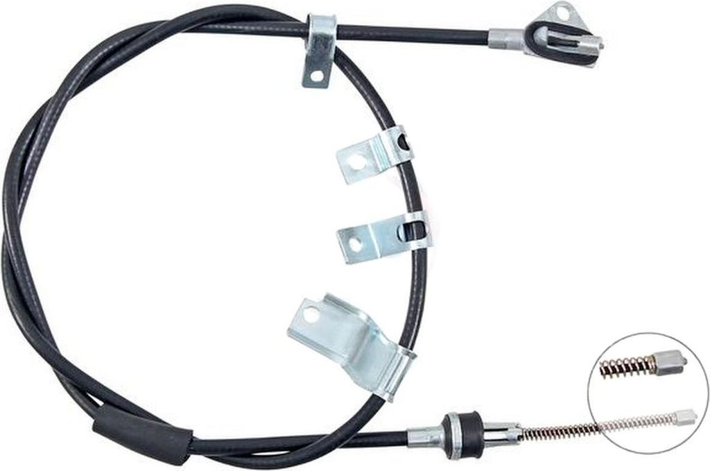 A.B.S. Handbremsseil Seilzug Feststellbremse für DAIHATSU Cuore VI (L251, L250, L260) Hinten Links K14089