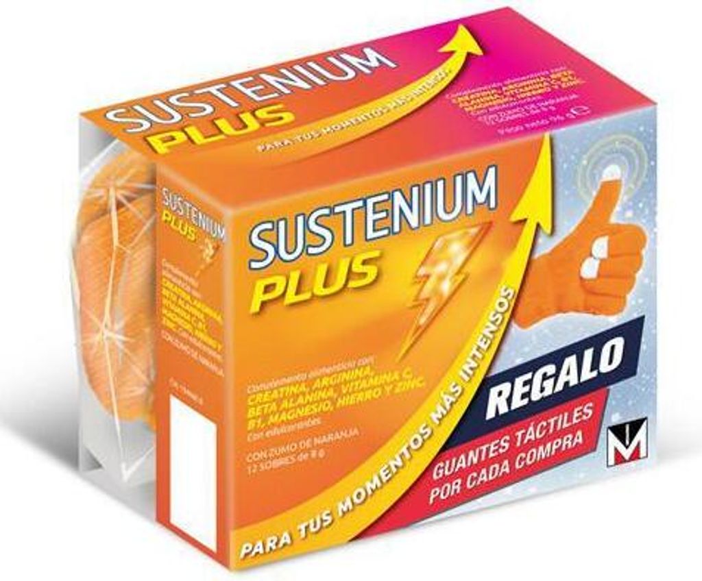 Menarini Sustenium Plus Multivitaminico 12 bustine Immagine del prodotto 