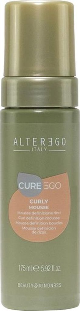 Alterego Curego Curly Mousse 175ml - mousse definizione Immagine del prodotto 