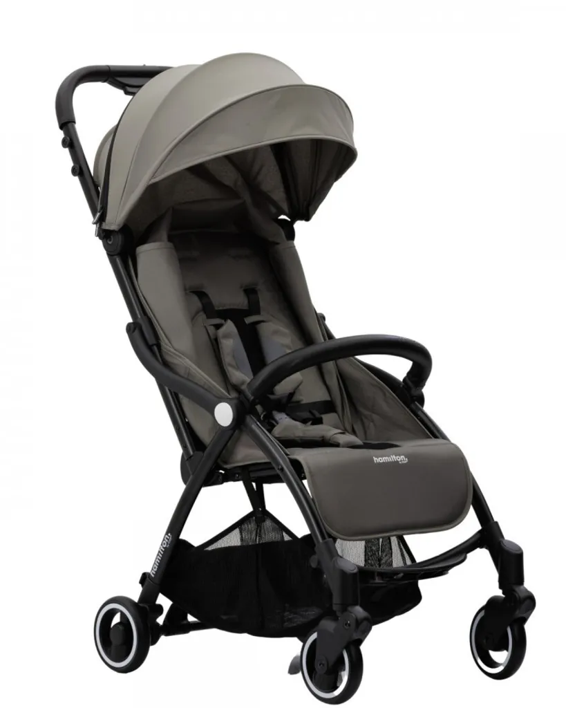 Poussette Hamilton X1 Plus Gris à pliage automatique par gravité