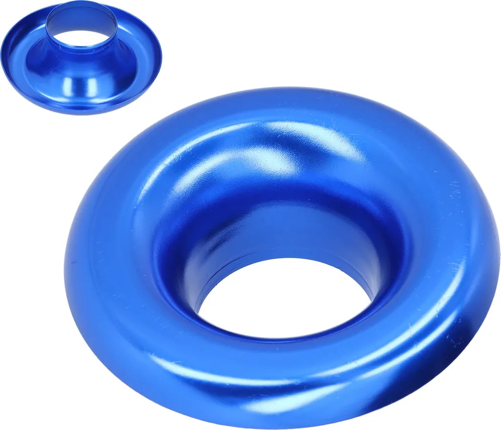Adattatore Turbo Velocity Stack Alluminio Blu 73mm Auto Sportiva