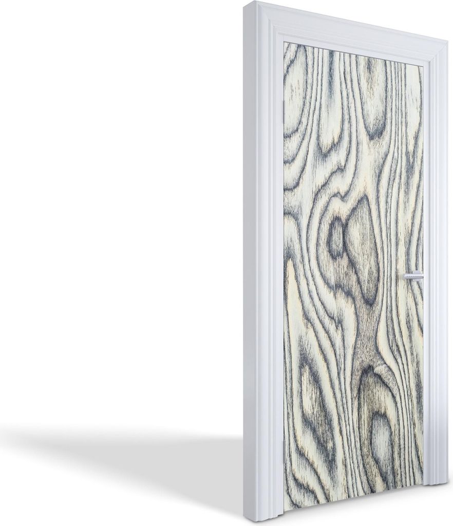 Wandtattoos Türen Selbstklebende Wandsticker Türtapeten - Holzmaserung - 75 x 205 cm