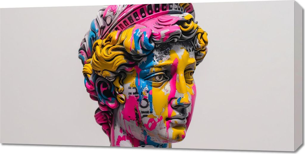 Bild 100x50cm Klassisch aber Bunt