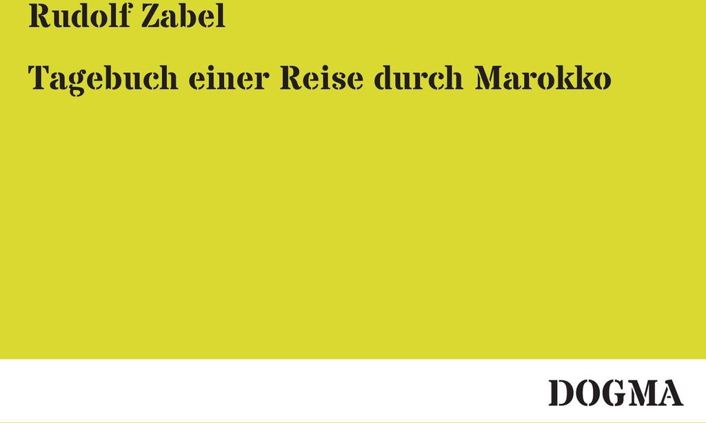Tagebuch einer Reise durch Marokko