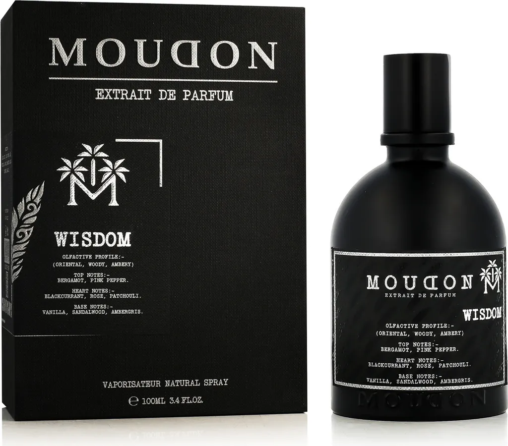 Extrait de Parfum Unisexe Moudon Wisdom 100 ml Sillage Intense