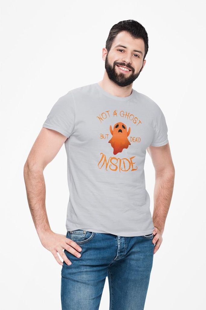 D&B Uni Polo ST00261 Halloween Grau-Größe 5XL