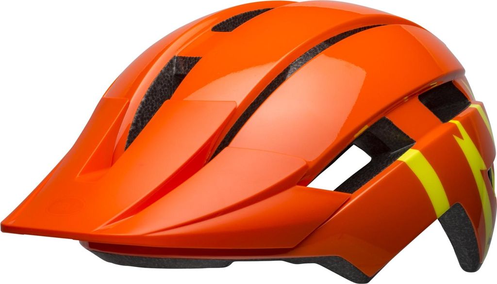 Bell Sidetrack II Mips Fahrradhelm strike gloss orange/yellow unisize youth Orange