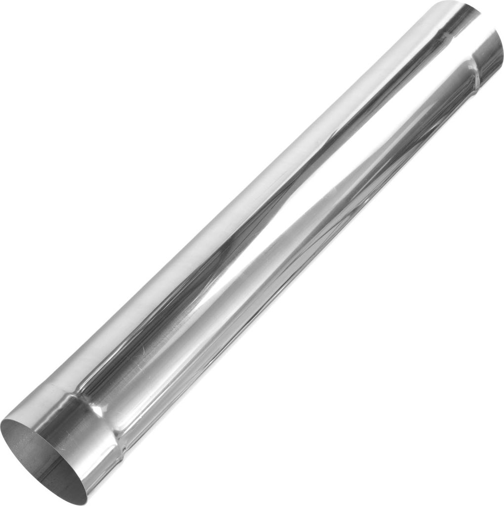 4.5" OD Gerades Rohr T304 Edelstahl DIY Benutzerdefinierte Auto Rohrleitung 30 Zoll Länge Doppelt Aufgeweitete Enden Oberflächenpolitur