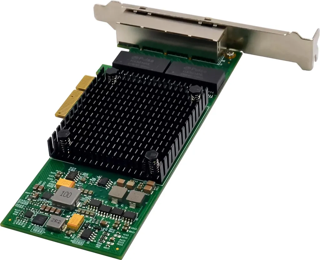Carte InLine 4 Ports Ethernet pour Serveur et Virtualisation PCIe x4 - 5