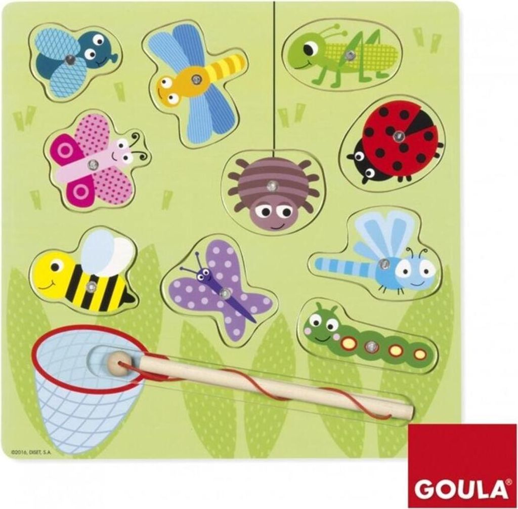 Goula Magnetisches Insektenspiel 11-teilig Produktbild 