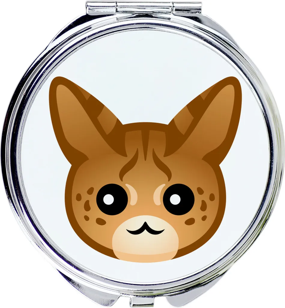 Specchio Compatto Art-Dog Savanne: Il Must-Have Trendy per Dog Lovers