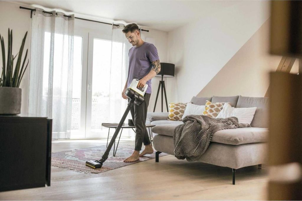 Akumulátorový vysavač Kärcher VC 4 Myhome Pet s košťaty Obrázek produktu 4