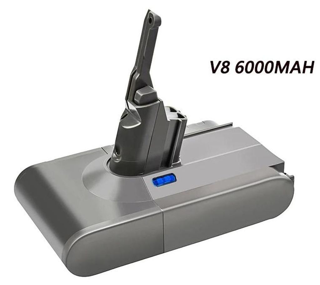 Ersatzakku V8 Staubsauger - Li-Ion Akku - 21,6V - 6000mAh hohe Kapazität - Wiederaufladbarer Akkupack - Kompatibel mit kabellosem V8 Staubsauger