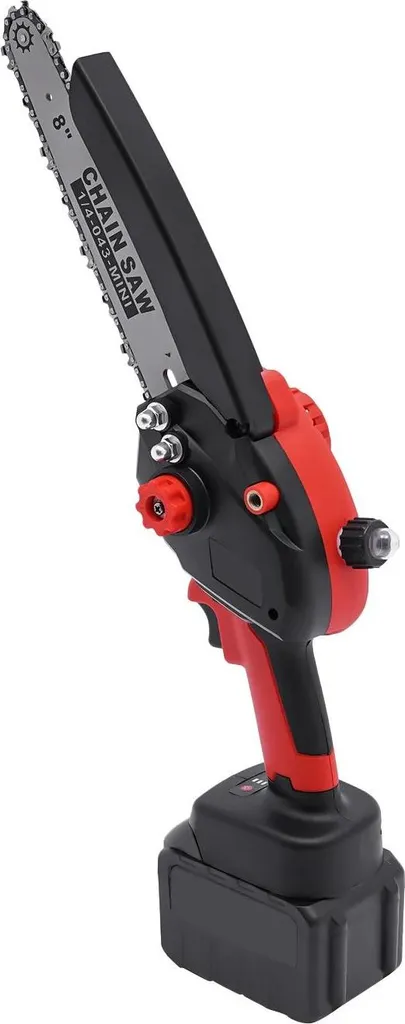 Taillez sans effort : Mini Tronçonneuse 20 cm sans fil Moteur Brushless