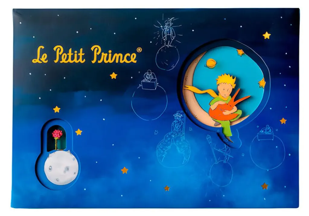 Ne perdez plus vos idées avec ce carnet Le Petit Prince A5 élégant