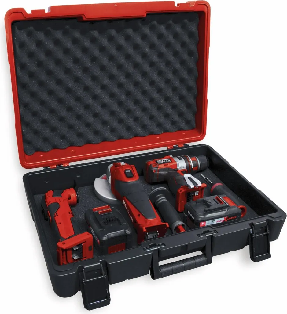 Einhell E-Box M55/40 Coffret Rigide avec Revêtement Intérieur en Mousse - 5