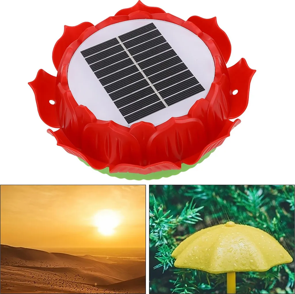 Machine à Prières Solaire 53 Chants : Ambiance Zen Extérieur Pluie