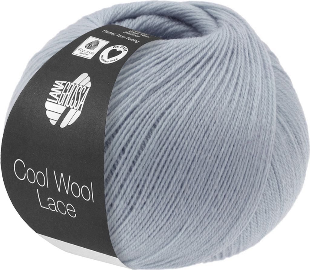 Lana Grossa - Cool Wool Lace 0062 pastellblau
