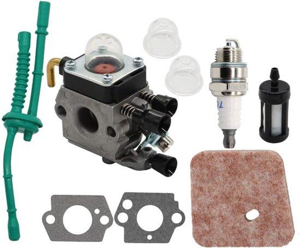 Carburateur-Set für Motorsägen - geeignet für FS55 FS55R FS55RC FS38 KM55 HL45 KM55R