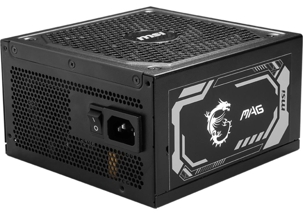 MSI MAG A1250GL PCIE5, 1250 W, 100 - 240 V, 50/60 Hz, Produktbild 
