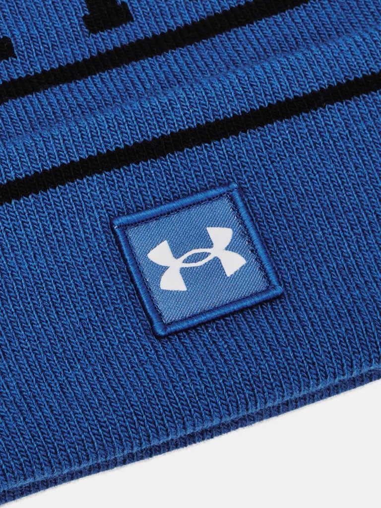 Under Armour Bonnet Halftime Pom tech blue pour homme - Taille Unique - 2
