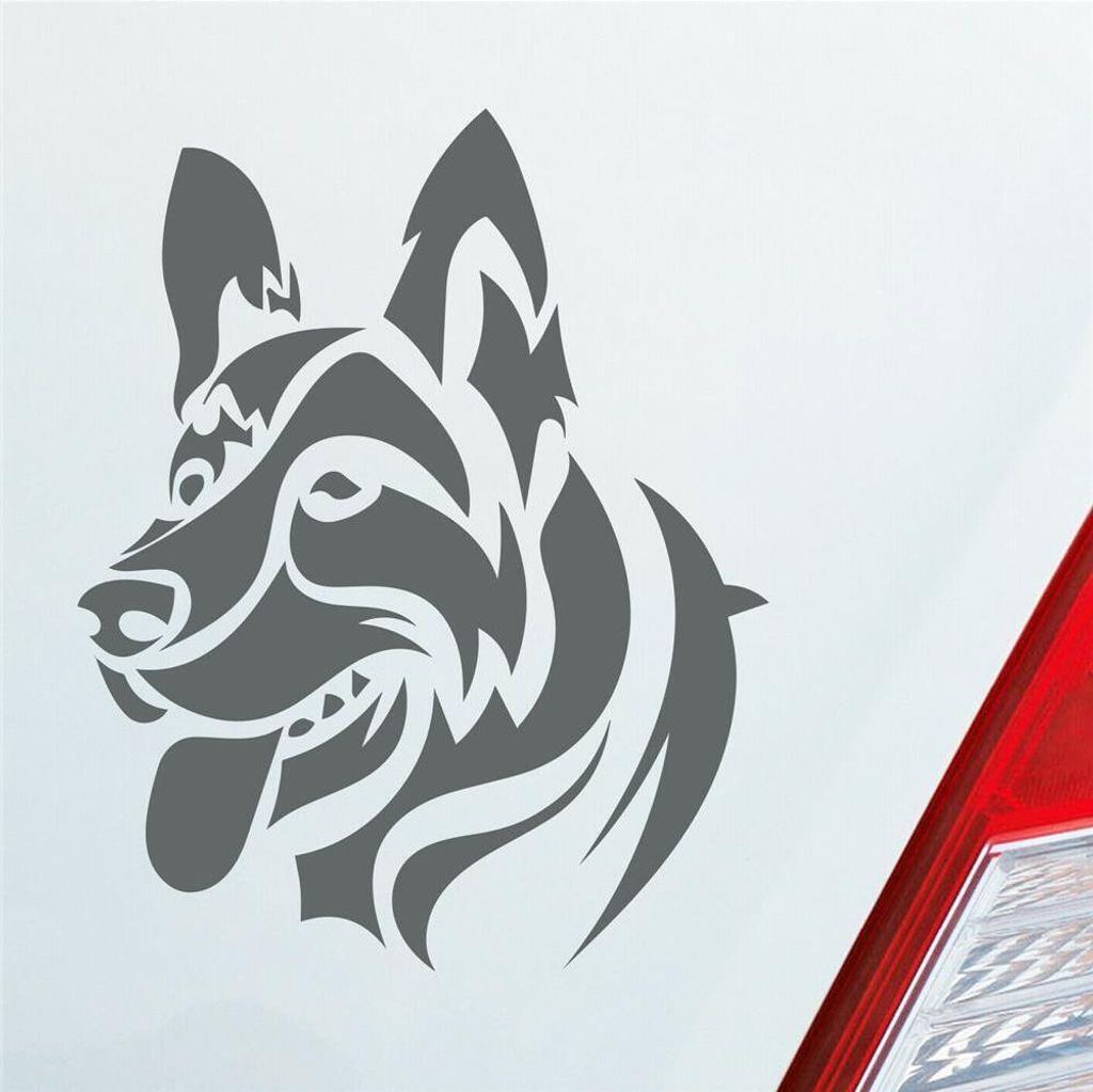 Auto Aufkleber Deutscher Schäferhund Hund Schaeferhund Produktbild 