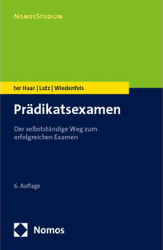 Préparation Prädikatsexamen Réussir ses Examens de Droit avec Succès