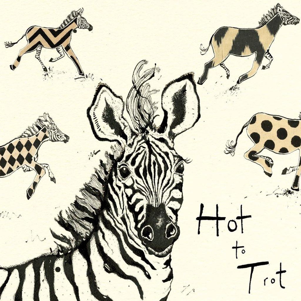 Servietten 33x33 cm - Hot to Trot