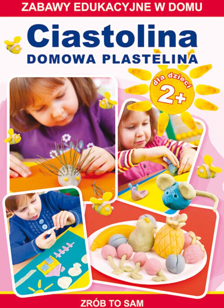 Ciastolina Domowa plastelina - Joanna Paruszewska (Buch auf Polnisch)