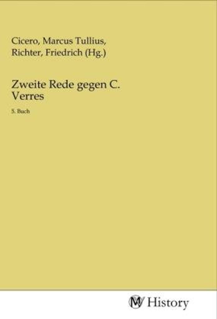 Zweite Rede gegen C. Verres