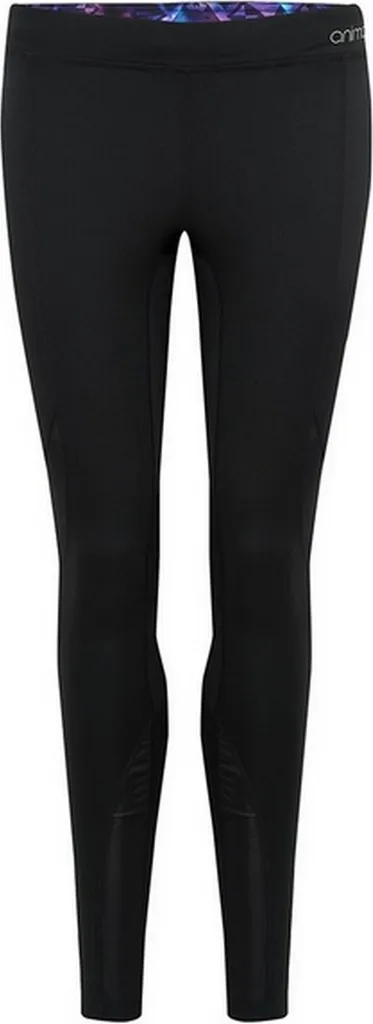 Leggings de sport femme réfléchissants noirs Animal Amy Enlighten AN504