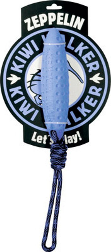 Hundespielzeug Kiwi Play Zeppelin Maxi blau 42 x 5,5 cm
