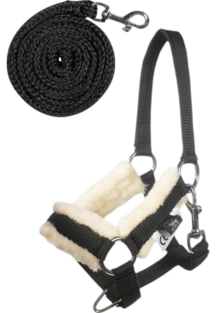 HKM Halfter und Strick Hobby Horsing schwarz 137519100.0001