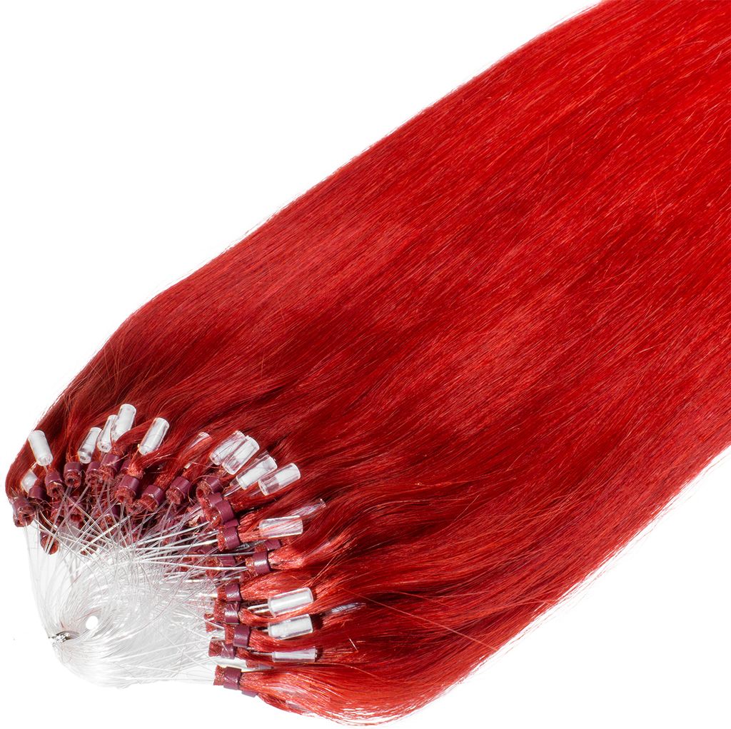 hair2heart Premium Microring Extensions capelli umani lisci Immagine del prodotto 
